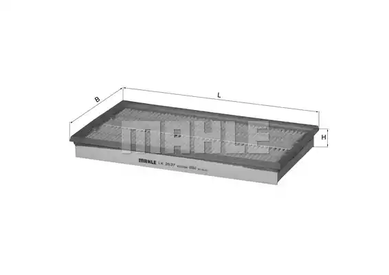 Воздушный фильтр MAHLE/KNECHT LX2037