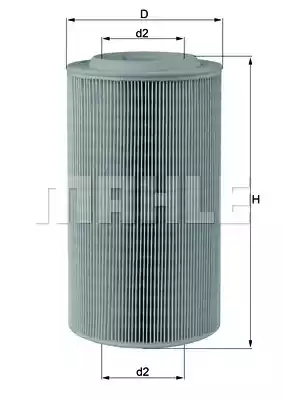 Воздушный фильтр MAHLE/KNECHT LX2059