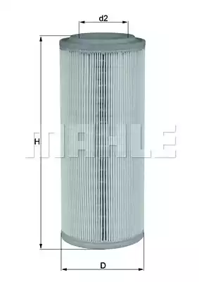 Воздушный фильтр MAHLE/KNECHT LX2682