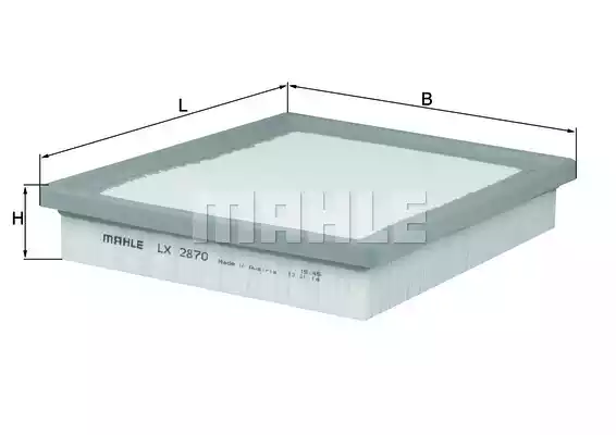 Воздушный фильтр MAHLE/KNECHT LX2870