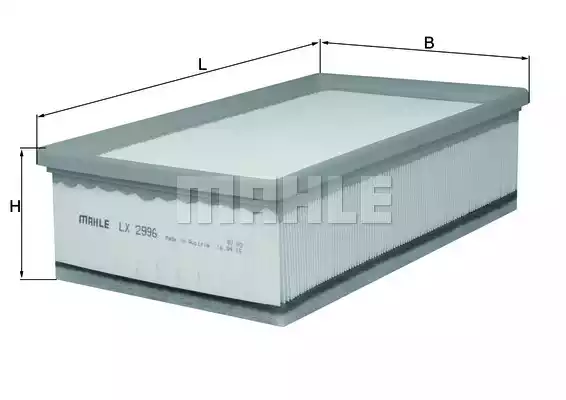 Воздушный фильтр MAHLE/KNECHT LX2996