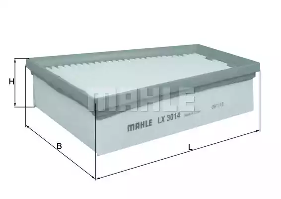 Воздушный фильтр MAHLE/KNECHT LX3014