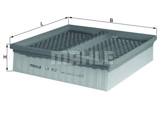 Воздушный фильтр MAHLE/KNECHT LX312