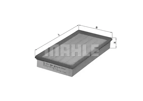 Воздушный фильтр MAHLE/KNECHT LX333