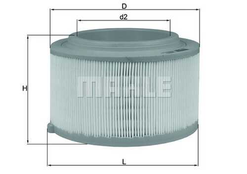 Фильтр воздушный MAHLE/KNECHT LX3458