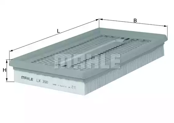 Воздушный фильтр MAHLE/KNECHT LX350