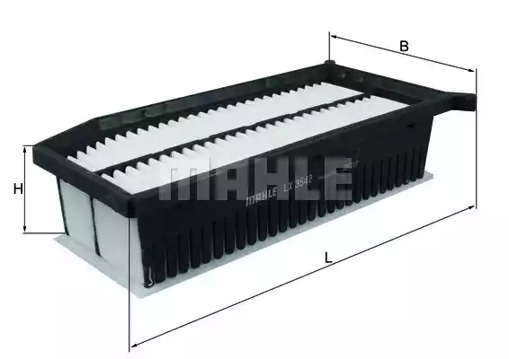 Воздушный фильтр MAHLE/KNECHT LX3542