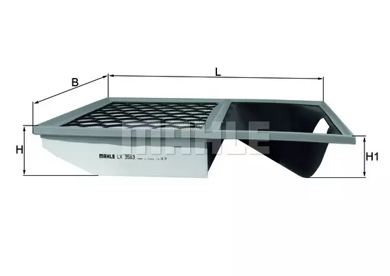 Воздушный фильтр MAHLE/KNECHT LX3583
