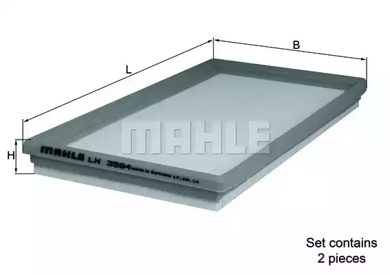 Воздушный фильтр MAHLE/KNECHT LX3594/S