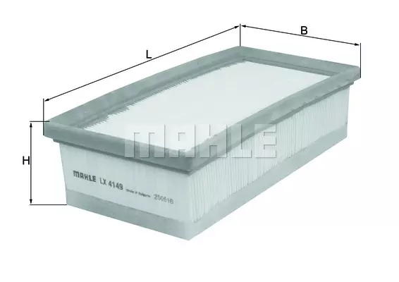 Воздушный фильтр MAHLE/KNECHT LX4149