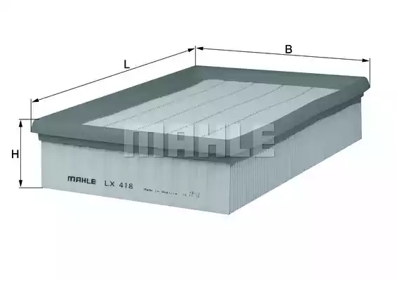 Воздушный фильтр MAHLE/KNECHT LX418