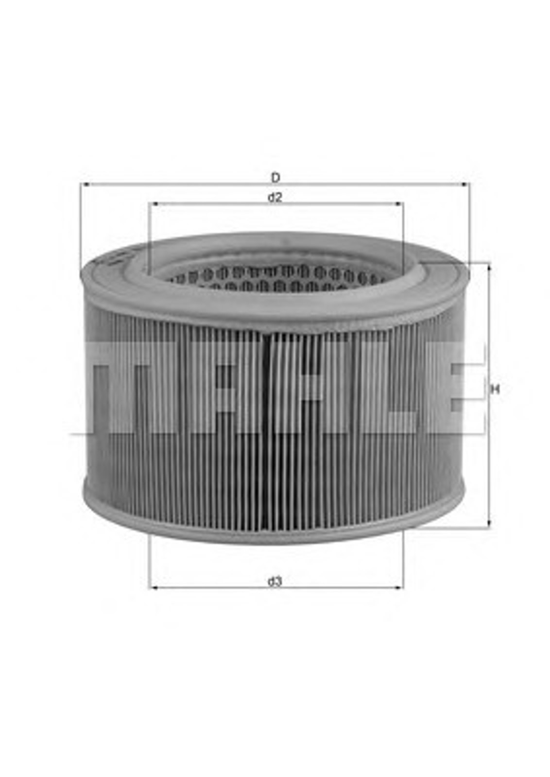 Фильтр воздушный MAHLE/KNECHT LX446
