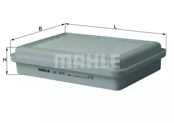 Воздушный фильтр MAHLE/KNECHT LX570