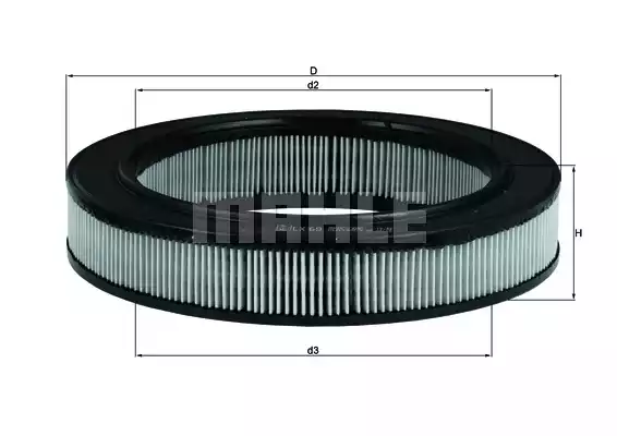 Фильтр воздушный MAHLE/KNECHT LX69