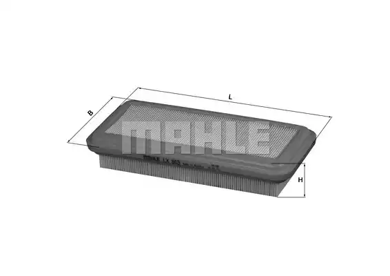 Воздушный фильтр MAHLE/KNECHT LX863