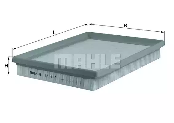 Воздушный фильтр MAHLE/KNECHT LX887