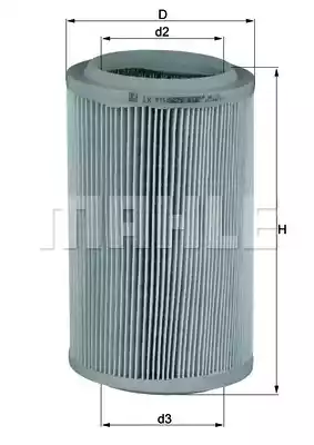 Воздушный фильтр MAHLE/KNECHT LX915
