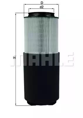 Воздушный фильтр MAHLE/KNECHT LX976