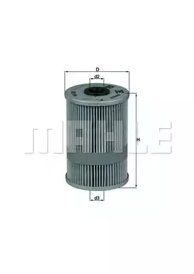 Масляный фильтр MAHLE/KNECHT OX99