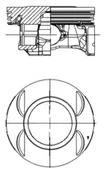 Поршень двс KOLBENSCHMIDT 40199600