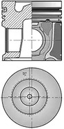 Поршень двс KOLBENSCHMIDT 41506600