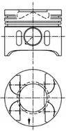 Поршень KOLBENSCHMIDT 97409600