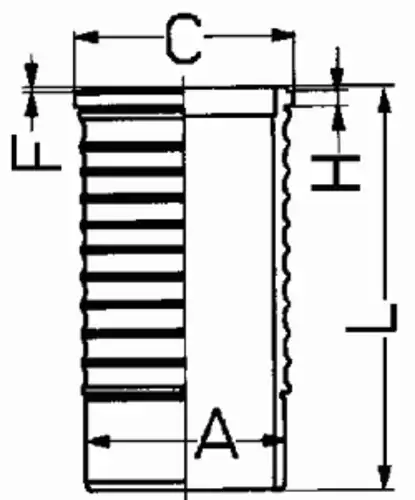 89 411 110 гильза d127 h+f10.05+0.4 v8 KOLBENSCHMIDT 89 411 110