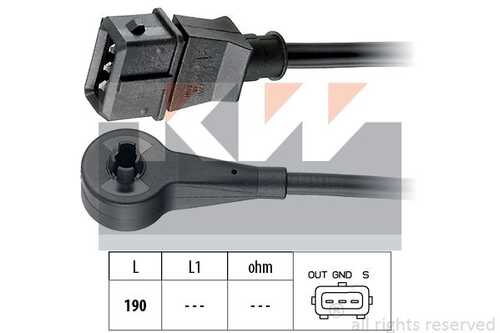 Датчик импульсов made in italy - equivalent KW 453184