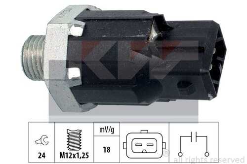 Датчик детонации made in italy - equivalent KW 457224
