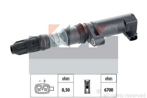 Катушка зажигания made in italy - equivalent KW 470432