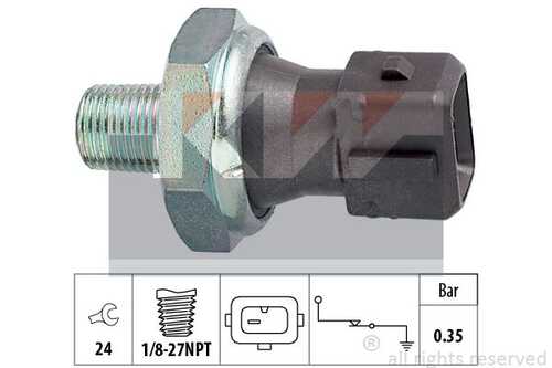 Датчик давления масла made in italy - equivalent KW 500114