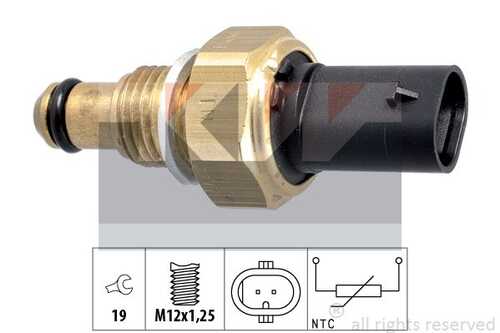 Датчик температуры топлива made in italy - equivalent KW 530338