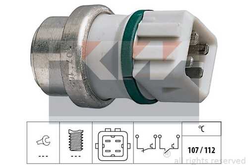 Термовыключатель сигнальной лампа охлаждающей жидкости made in italy - equivalent KW 540104