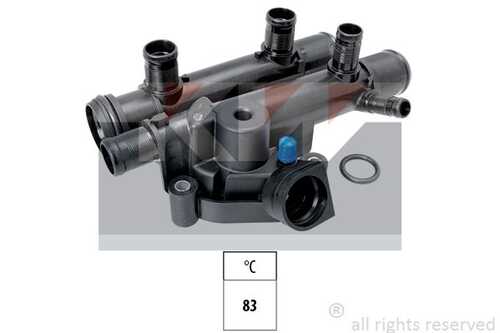 Термостат охлаждающой жидкость made in italy - equivalent KW 580666