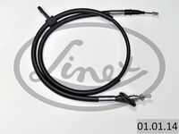 Трос стояночного тормоза LINEX 01.01.14