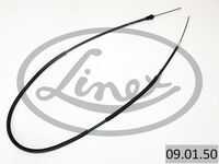 Трос стояночного тормоза LINEX 09.01.50