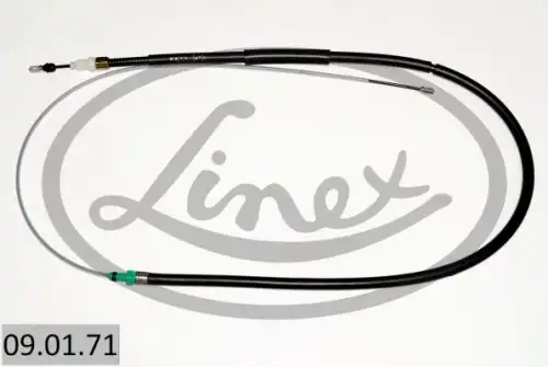 Трос стояночного тормоза citroen c3 picasso 2009- 1910/1110мм LINEX 09.01.71