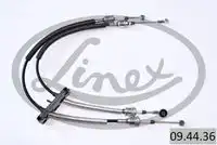 Трос кпп citroen jumper 2015- 1147+1057мм LINEX 09.44.36