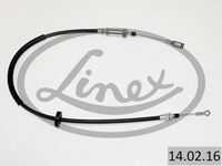 Трос стояночного тормоза LINEX 14.02.16