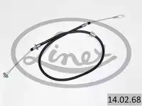 Трос стояночная тормозная система LINEX 14.02.68