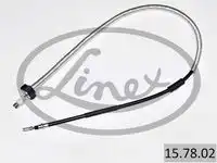 Трос стояночная тормозная система LINEX 15.78.02