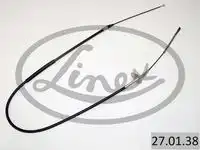 Трос стояночная тормозная система LINEX 27.01.38