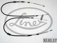 Трос стояночного тормоза LINEX 32.01.17