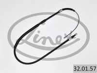 Трос стояночного тормоза LINEX 32.01.57