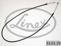 Трос стояночного тормоза LINEX 33.01.29