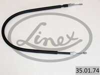 Трос стояночного тормоза LINEX 35.01.74
