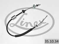 Трос управления сцеплением LINEX 35.10.34