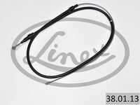 Трос стояночного тормоза LINEX 38.01.13