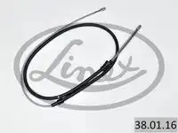 Трос стояночная тормозная система LINEX 38.01.16