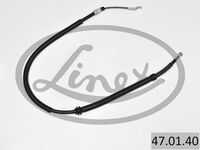Трос стояночного тормоза LINEX 47.01.40